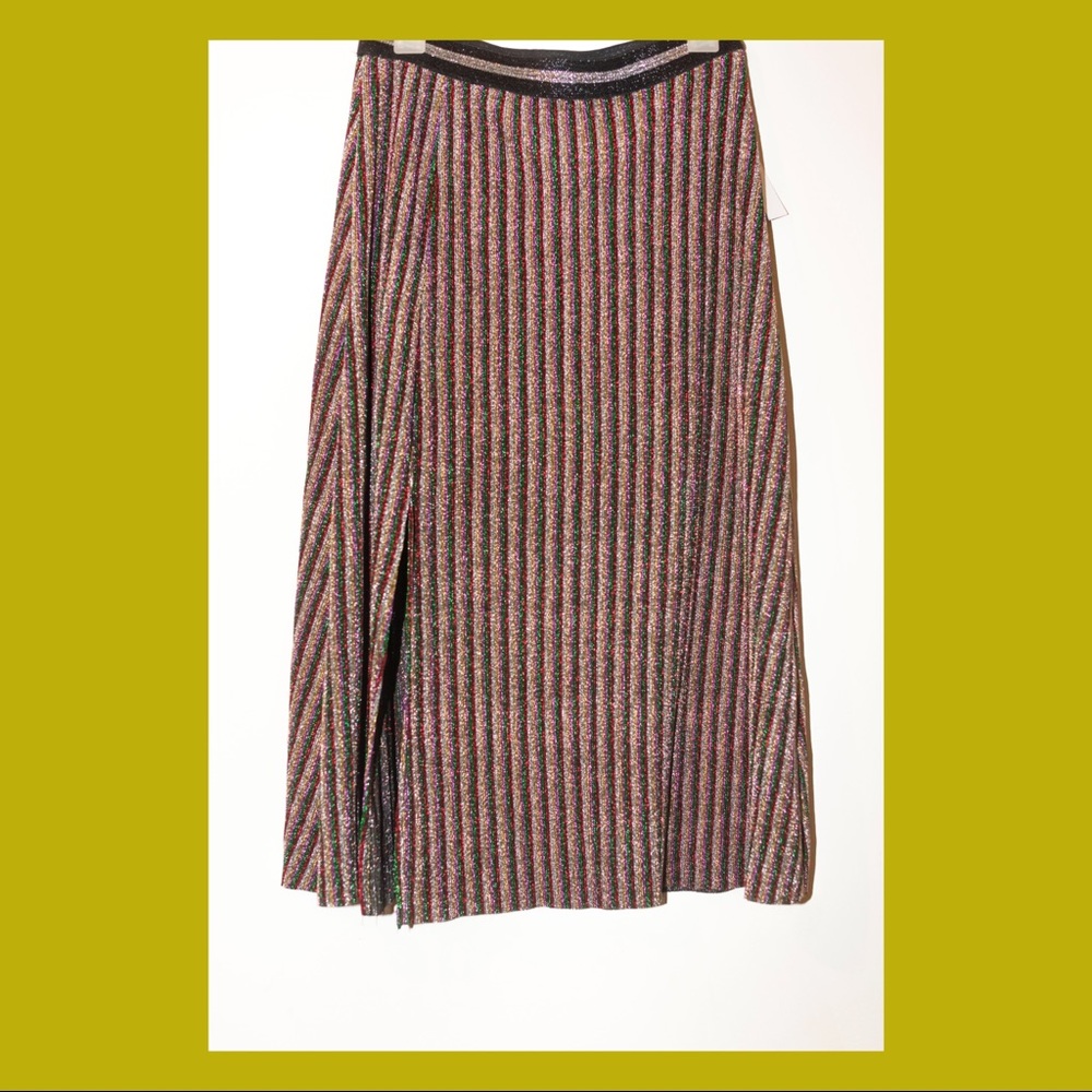 ✨NEW✨Rainbow mid length skirt